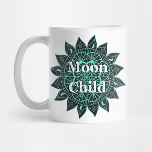 Moon Child Mandala Design Mug